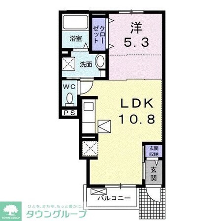 ルシエル アンの物件間取画像